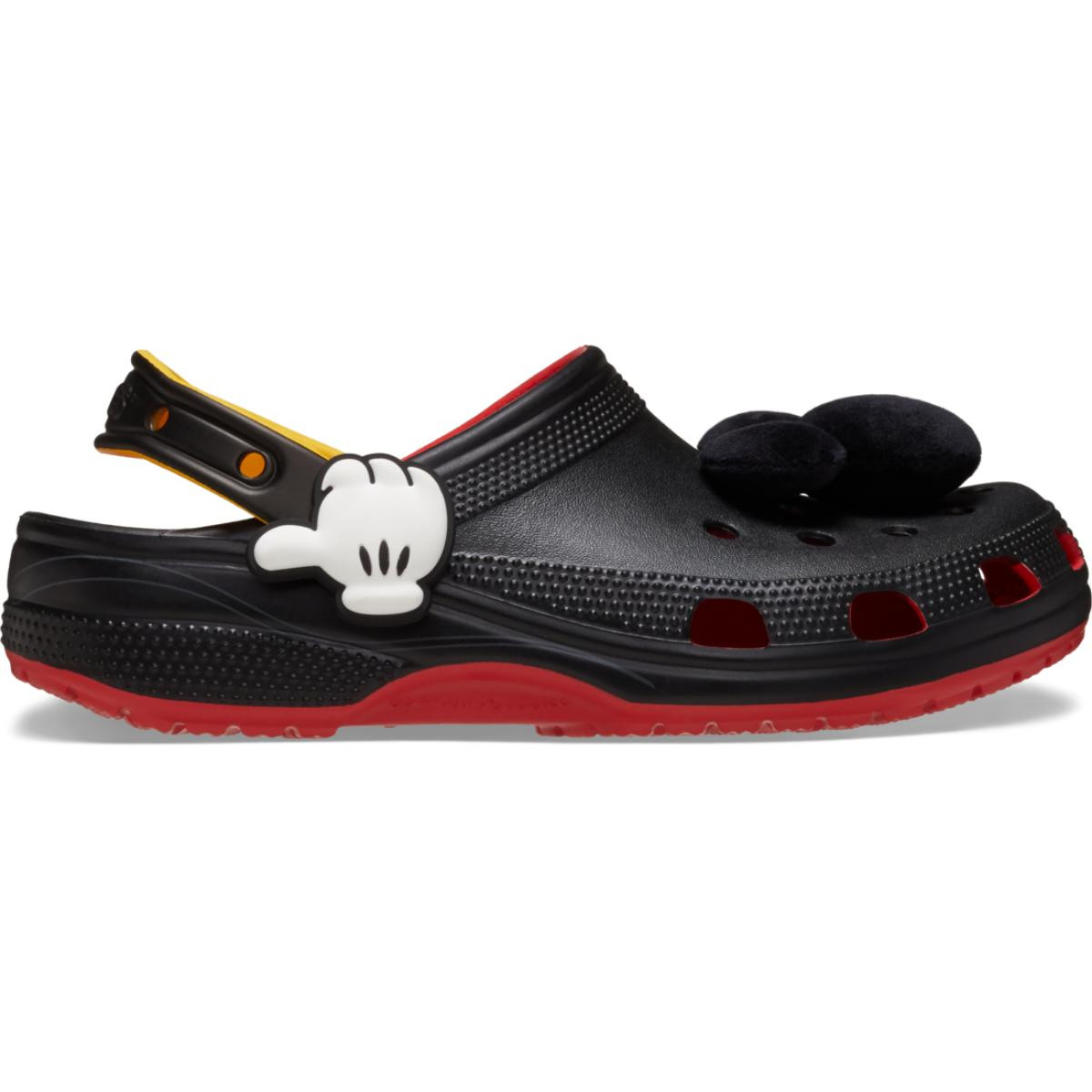 Saboti Crocs Mickey Mouse Classic Clog Rosu - Flame - imagine 8